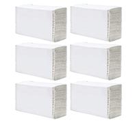 M1SS (900 Sheets) - Z Fold Tissue Paper Hand Towels Soft Absorbent Hygienic White 1 Ply 34 GSM 21 cm x 20 cm Multi-Fold Paper Towel Dispensers Kitchen, Bathroom, Events, Office
