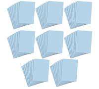 M1SS A4 - Pastel Blue Card 800 Sheets | 250 GSM Smooth Cardstock, Inkjet & Laser Printer Compatible, Same Colour Both Sides, Ideal for Flyers, Menus, Invitations, Greeting Cards & DIY Crafts (8 Packs)