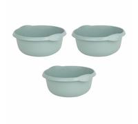 M1SS Amazing Silver Sage Stylish 36cm Round Washing up Bowl with 10L Capacity for Your Kitchen Organisation Sink, Basin Mixing Bowl, Weight- 0.32 Kg (3)