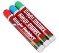 M1SS Bingo Dabber Non Drip Dot Markers Stationary Bingo Marker Pens Dauber Playing Bingo Tickets Flyers Lotto Game (6 Pcs)