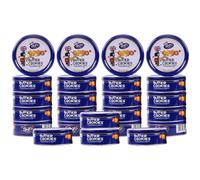 M1SS BRIT Biscuits Butter Cookies Selection Box - 140g Luxury Danish Butter Cookies | Authentic Biscuits in Decorative Airtight Tin, Great for Holidays, Birthdays & Corporate Gifting (24 pks)