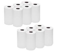 M1SS Centre Feed Kitchen Rolls Pack of 24, 2 Ply Embossed Paper Towels, 4800 Sheets Total, Strong & Absorbent Tissue Rolls, for Cleaning, Kitchen & Commercial Use - White