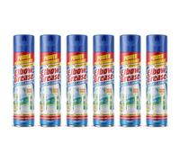 M1SS Elbow Grease Glass Cleaner, 400ml Aerosol Spray, Streak-Free Formula (Pack of 6)