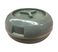 M1SS Insulated Casserole Dish 10000ML - Hot & Cold Food Warmer with Lid - Peacock Colour Thermal Serving Pot - Stainless Steel Inner - Food Container for Home, Restaurant, Parties