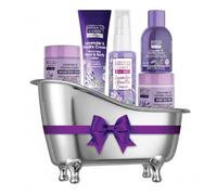 M1SS Lavender & Vanilla Cream Bath Tub Essentials - 5-Piece Luxurious Spa Set, Vegan, SLS & Paraben-Free, pH 5.5 Balanced Hand & Body Care