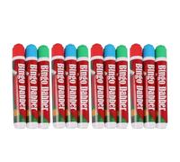 M1SS Pack of 12 Bingo Dabbers Non-Drip Dot Markers | Assorted Colour Bingo Marker Pens for Bingo Tickets, Lotto, Fundraising & Crafts