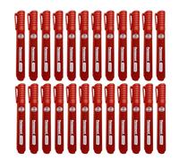 M1SS (Pack of 24 Red Permanent Marker Pens, Round Tip with Waterproof and Low-Odour Ink for Beginners Writing Sketches Art Drawings Scrap Booking DIY Art Crafts
