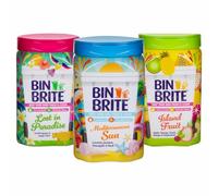 M1SS Pack of 3 - Bin Brite Bin Odour Neutraliser Scented Powder - Odour Destroyer Neutralisers Eliminate Hidden Smells - 500g Fragrance Powder - Multi-Purpose Freshener & Cleaner