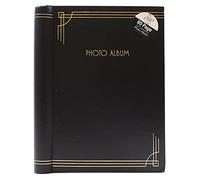 M1SS Photo Album Self-Adhesive - 80 Pages Spiral Bound Memory Book with Cardboard Cover for DIY Memory Storage Book for Wedding, Birthday, Travel & Festival (1, Black)