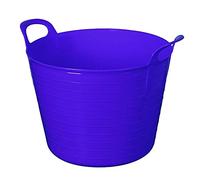 M1SS Purple 50L Clip Lock Lid Bin, 26L,42L,75L Flexi Tub with Medium Seed Starter tray and Small Mixing Tray Garden Home Construction Sites Storage Containers Sand Pool Household (26L Flexi Tub)