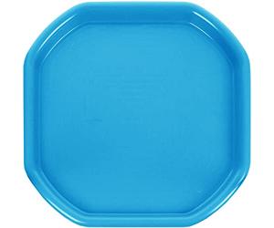 M1SS Sky Blue - Small Mixing Tray Octagonal 70cm x 70cm Plastic Tuff Spot Board Kids Messy Water Sand Activities