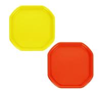 M1SS Small Plastic Mixing Tray Set 2 Yellow & Orange