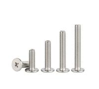 M2 /2.5/3 /4/5 /6 304 Stainless Steel Cross Ultra Thin Super Flat Wafer Head Screw Notebook Electronic Bolt(35mm,M4 x 20Pieces)