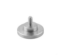 M2.5 Flat Contact Points for Dial Digital Indicator Depth Gauge Interchangeable Tip Porcelain Flat Point Alternative Metal Sheets D15xL5mm(D15xL5)
