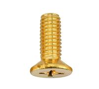 M2.5 M3 M4 M5 M6 M8 Brass Machine Screws Countersunk/Round Head Cross Flat Metric Thread Screw 5Pcs-200Pcs(Countersunk Head,14MM_M3 (30PCS))