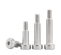 M2 .5 M3 M4 M5 M6 M8 M10 304 A2 Stainless Steel Hex Hexagon Socket Cap Head Shouler Screw Bolt Bearing Shoulder(5mm,D4-M3(10pcs))