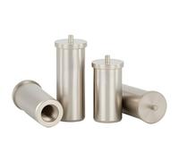 M2.5 M3 Nickel-Plated Welding Studs Standoff Screws Soldering Pin Thread Connector Stud Screw 10pcs/30pcs/50pcs(Silver-30pcs,M3x5)