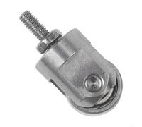 M2.5 Stainless Steel Roller Gauge Tip for Dial Indicator - Precise Contact Point with Check Nut for Dial Indicator