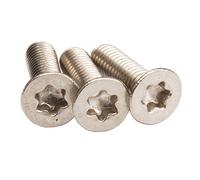 M2.5 Torx Screws Countersunk Head,Torx Flat Head Screws,Pack of 100-piece (M2.5 x 5mm)