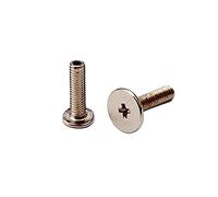 M2.5 Wafer Head Machine Screws,Laptop Screws,Head Dia.7mm,Metric,right hand,Pack of 50 (M2.5 x 5mm)