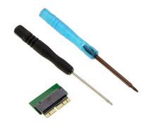 KALEA-INFORMATIQUE M2 adapter to replace the original SSD of a MAC 2013 2014 2015 2016 2017 2018 2019 2020 laptop in 12+16 points with an M.2 NGFF PCIe M Key SSD, with tools