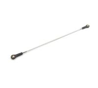 M2 Ball Joint Clamp Link Rod Combination for Model DIY, Steering Transmission Link Rod Assembly, with Double End Ball Joints(M2*L120mm)