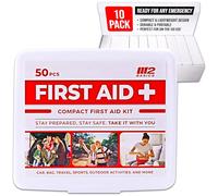 M2 BASIC S 10 Pack Mini First Aid Kits (50 per set, 500 total)