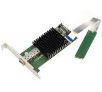 M2 Card 1 Port Fiber Network SFP+ 10G 10 GIGABIT ETHERNET Intel 82599EN