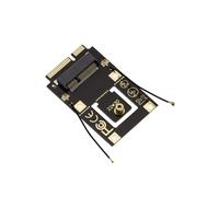M2 E A Key MiniPCIe Adapter With Antennas For M.2 2230 WiFi Bluetooth Card