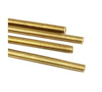 M2-M16 Brass Threaded Rod 250mm Full Thread Bolt | M2-M16 Brass Full Thread Rod 250mm, Metric Thread Stud, Corrosion-Resistant(M3)