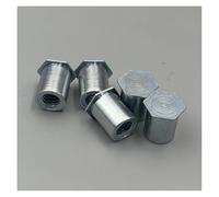 M2 M2.5 M3 M4*3mm 4mm 5mm 6mm 7mm 8mm Length Zinc Plated Carbon Steel Blind Hole Self-Clinching Standoff Rivet Stud Nut(5mm,50Pieces M2.5)