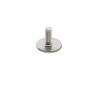 M2 M2.5 M3 M4 M5 M6 GB947 304 A2-70 Stainless Steel Large Extra Size Oversize Super Big Slotted Truss Round Head Bolt Screw(25mm,M2 2pcs)