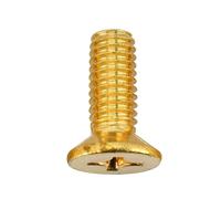 M2 M2.5 M3 M4 M5 M6 M8 Brass Phillips Machine Screws Countersunk/Round Head Cross Flat Head Metric Thread Screw 5Pcs-200Pcs(Countersunk,12MM_M3 (30PCS))