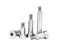 M2 M2.5 M3 M4 M5 M6 M8 M10 M12 A2 Stainless Steel Hex Hexagon Socket Cap Stuff Screw Allen Bolt 1pcs(20mm,D2.5-M2)