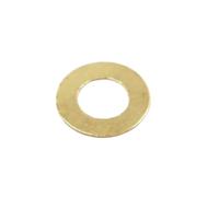 M2 M2.5 M3 M4 M5 M6 M8 M10 M12 M14 M16 GB97 DIN125 Solid Brass Gasket Shim Copper Metal Meson Brass Flat Washer Pad Spacer(5pcs M16x30x2mm)