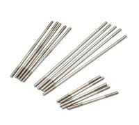 M2 M2.5 M3 Metal Push-pull Rods 45/50/75/100mm/200mm/300mm For RC Airplane Servo Linkage Model Parts Stable Connection Rod(M2-100MM)