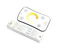 M2+M3-3A Touch Screen LED CT Strip RF Dimmer 2.4G Wireless 12-24V Input 3A/CH 5A/CH 20A 4 Channel Dimming CCT Controller(M2 M3-3A)