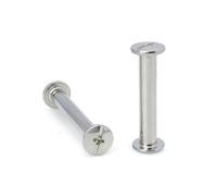 M2 M3 M4 M5 M6 304 Stainless Album Screw Screw Nail Rivet(12mm,10sets D4-M3)