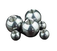 M2 M3 M4 M5 M6 M8 M10 M12 Half Hole Ball Stainless Steel Drilling Balls Female Thread Blind Hole Bead OD 5-25mm for Industrial use(M6,40mm-1pcs)