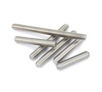 M2 M3 M4 M5 M6 M8 M10 M12 M14 M16 M18 M20 DIN975 A2 304 Stainless Steel Full Thread Bar Bolt Wire Threaded Rod Stud Tooth Stick(120mm,M6 (10pcs))