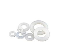 M2 -M5 White Silicon O Rings Washer(M6x12x0.5mm-100Pcs)