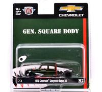 M2 MACHINES 1:64 Scale "1973 Chevrolet Cheyenne Super 30 Bedless - Shark Mouth" 39000-HS01