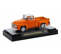 M2 Machines Detroit Muscle Speed Shop 32600-88 1956 Mercury M-100 Pickup Truck Custom 1:64 Scale Diecast