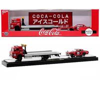 M2 Machines M2 Machines 1:64 Scale Coca-Cola Auto Hauler Release 56000-TW19-1970 Ford C-950 & 1071 Nissan Skyline GT-R