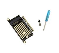 KALEA-INFORMATIQUE M2 NVMe M Key adapter to replace the 22+34 point SSD in a 2016 or 2017 MACBOOK PRO A1708