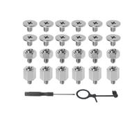 M2 NVMe Screws Kit SSD Mounting Screws with Mounting Screwdriver for Desktop and Laptop, Compatible with Asus Motherboards