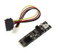 M2 PCIe M Key Card 2 USB3 5G Ports On 19 Pin Connector And Type E - VIA VL805
