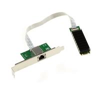 KALEA-INFORMATIQUE M2 PCIe B+M to RJ45 10G LAN 10 Gigabit Ethernet network controller card with Aquantia AQC107 chipset