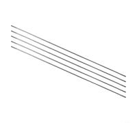 M2 Threaded Rod 150mm 5pcs Tie Rod Linkage Stainless Steel for RC Car Boat Airplane Fixed Wing Models(250mm)