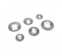M2 To M12 External Circlip Self-Locking Retaining Clip Push On Shaft Bearing Snap Ring Washer(304 stainless steel,100pcs M2.5x8)